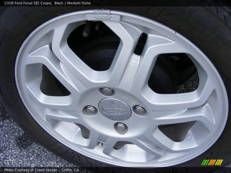 Black / Medium Stone 2008 Ford Focus SES Coupe