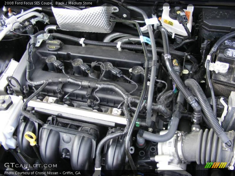 Black / Medium Stone 2008 Ford Focus SES Coupe