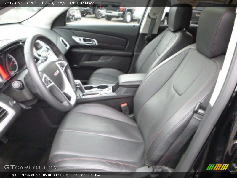 Onyx Black / Jet Black 2012 GMC Terrain SLT AWD