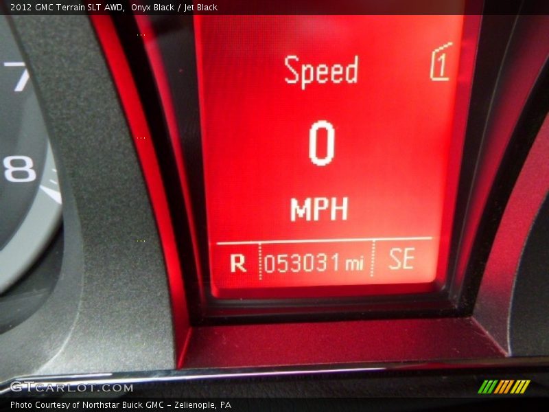 Onyx Black / Jet Black 2012 GMC Terrain SLT AWD