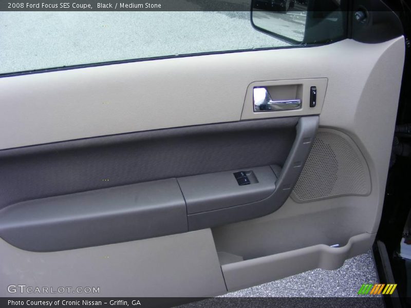 Black / Medium Stone 2008 Ford Focus SES Coupe