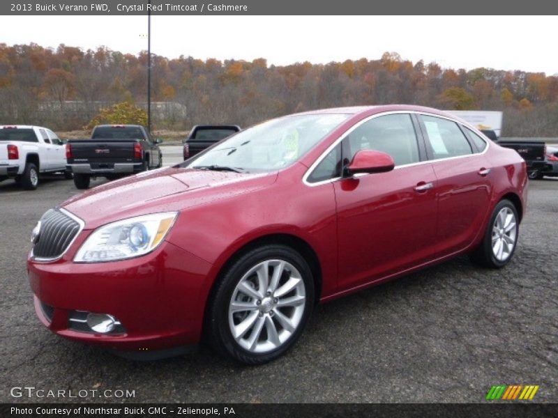 Crystal Red Tintcoat / Cashmere 2013 Buick Verano FWD