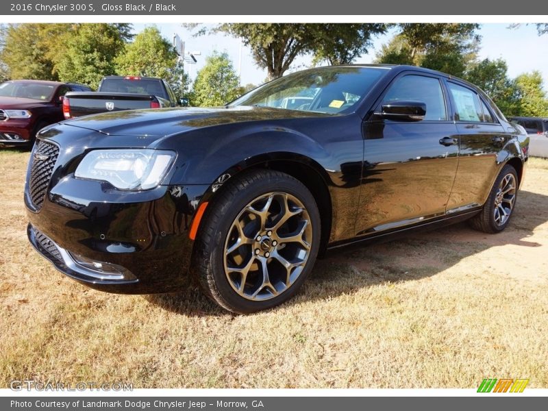 Gloss Black / Black 2016 Chrysler 300 S