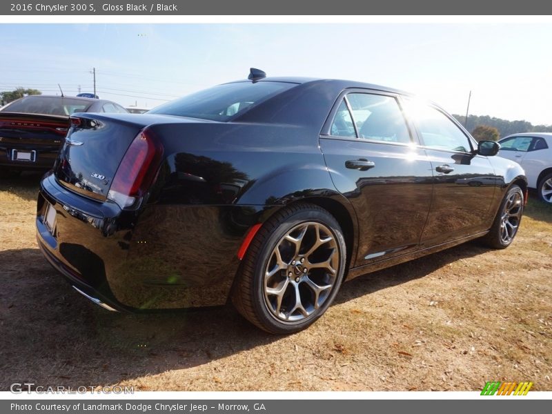 Gloss Black / Black 2016 Chrysler 300 S
