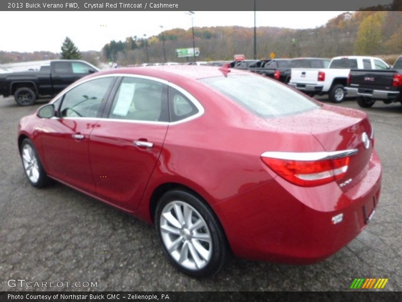 Crystal Red Tintcoat / Cashmere 2013 Buick Verano FWD