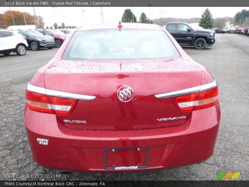 Crystal Red Tintcoat / Cashmere 2013 Buick Verano FWD