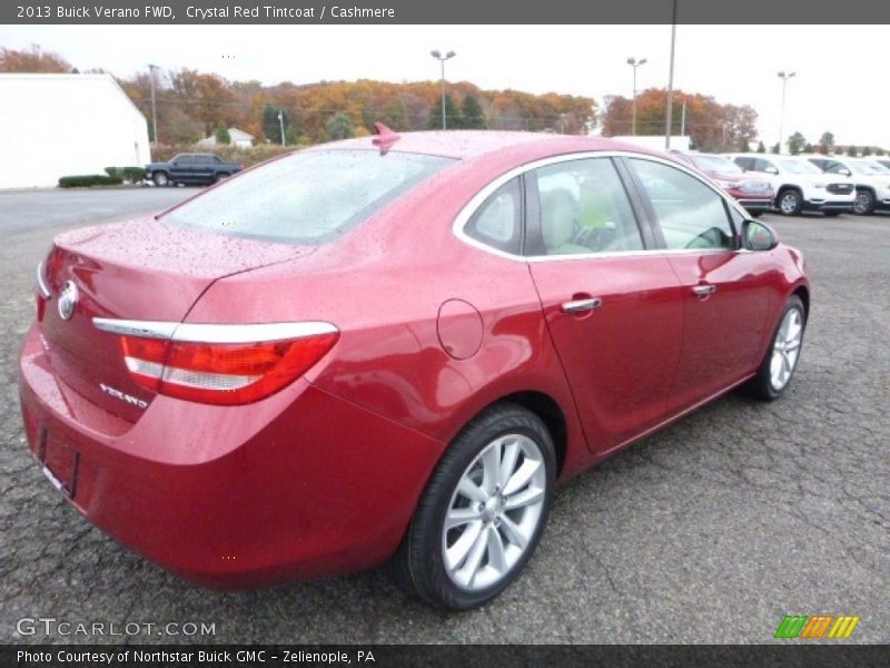 Crystal Red Tintcoat / Cashmere 2013 Buick Verano FWD
