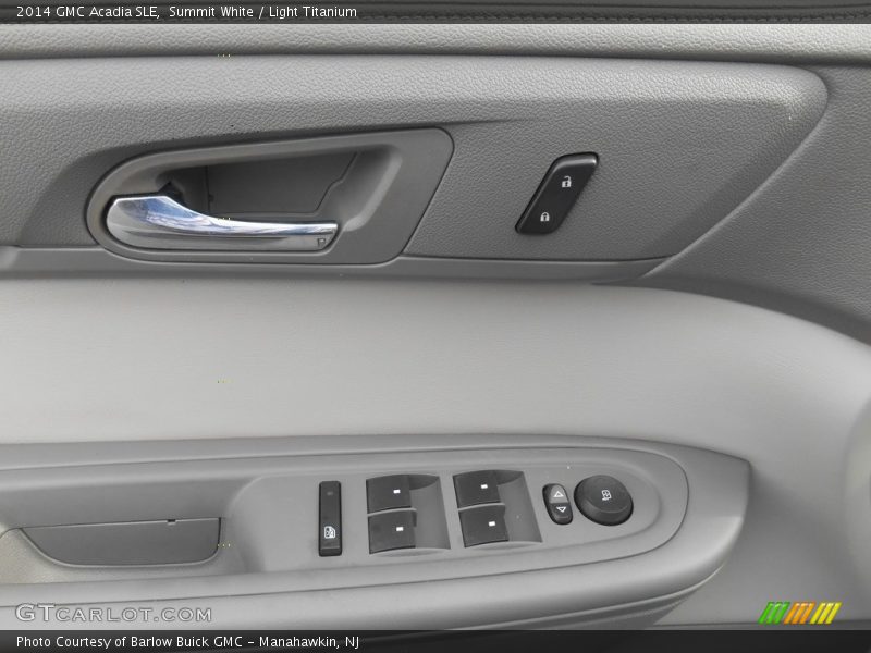 Summit White / Light Titanium 2014 GMC Acadia SLE