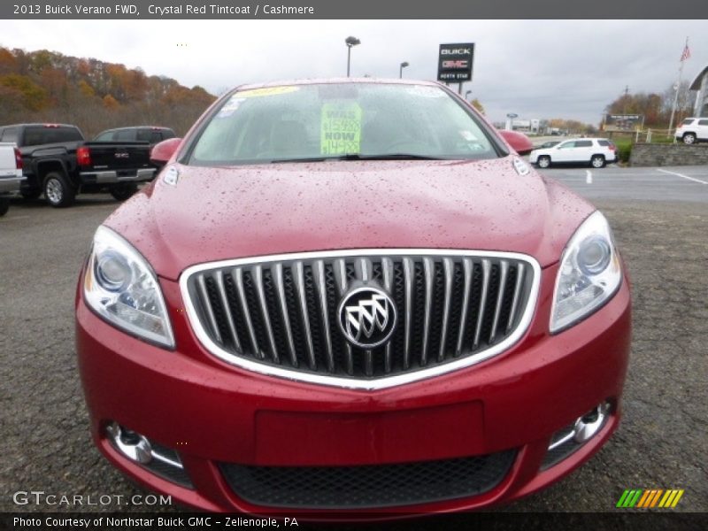 Crystal Red Tintcoat / Cashmere 2013 Buick Verano FWD