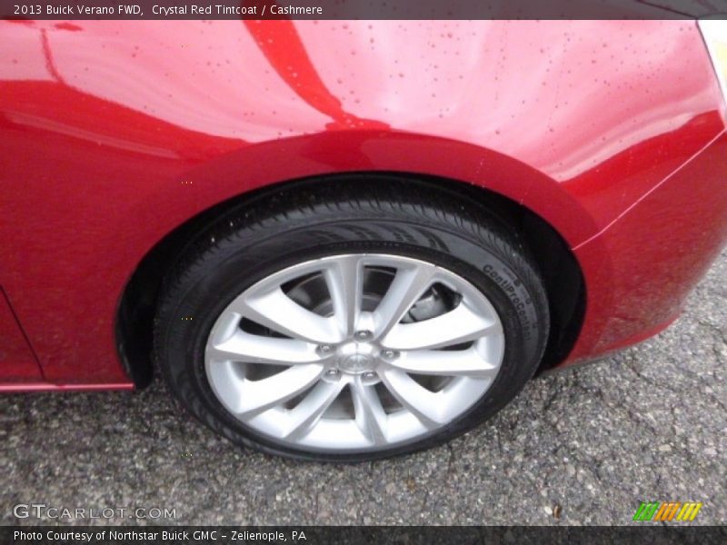 Crystal Red Tintcoat / Cashmere 2013 Buick Verano FWD