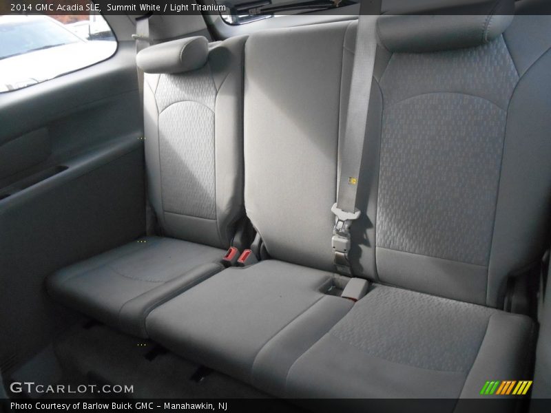 Summit White / Light Titanium 2014 GMC Acadia SLE