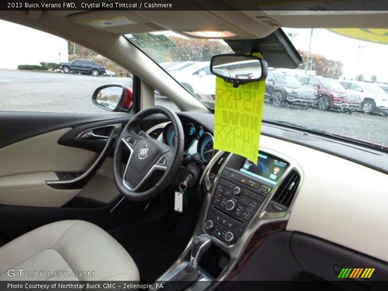 Crystal Red Tintcoat / Cashmere 2013 Buick Verano FWD