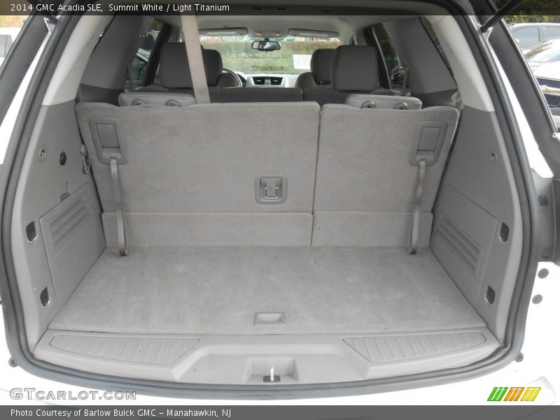 Summit White / Light Titanium 2014 GMC Acadia SLE