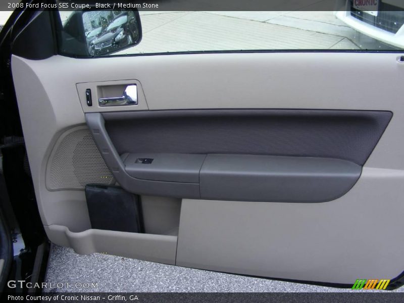 Black / Medium Stone 2008 Ford Focus SES Coupe