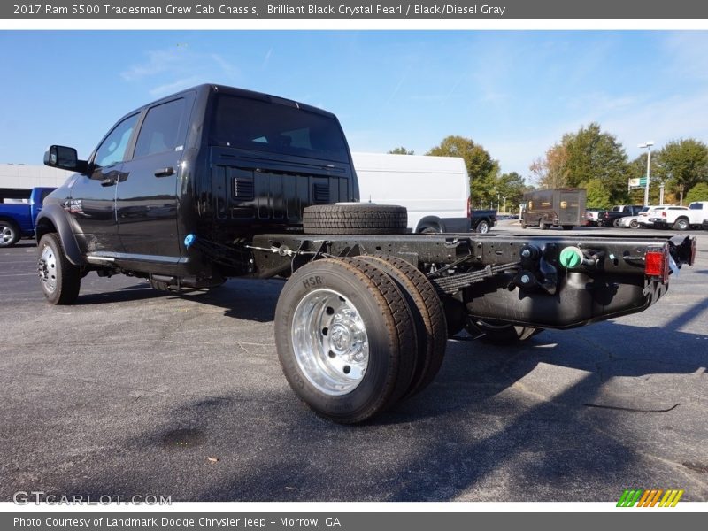  2017 5500 Tradesman Crew Cab Chassis Brilliant Black Crystal Pearl