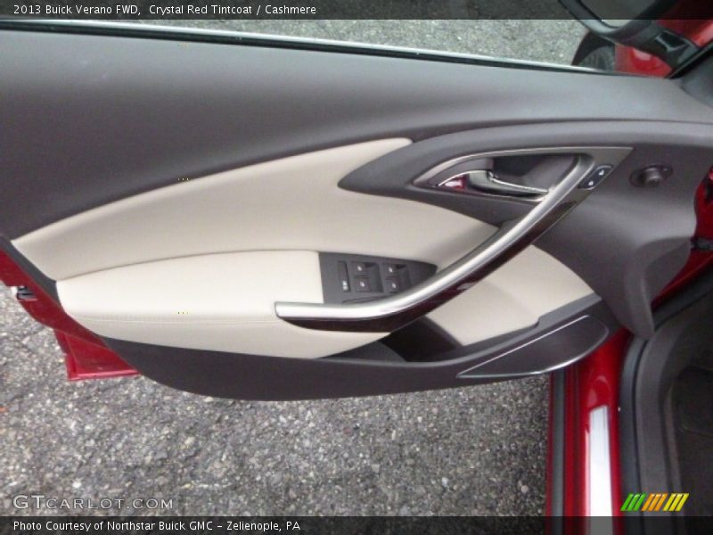 Crystal Red Tintcoat / Cashmere 2013 Buick Verano FWD