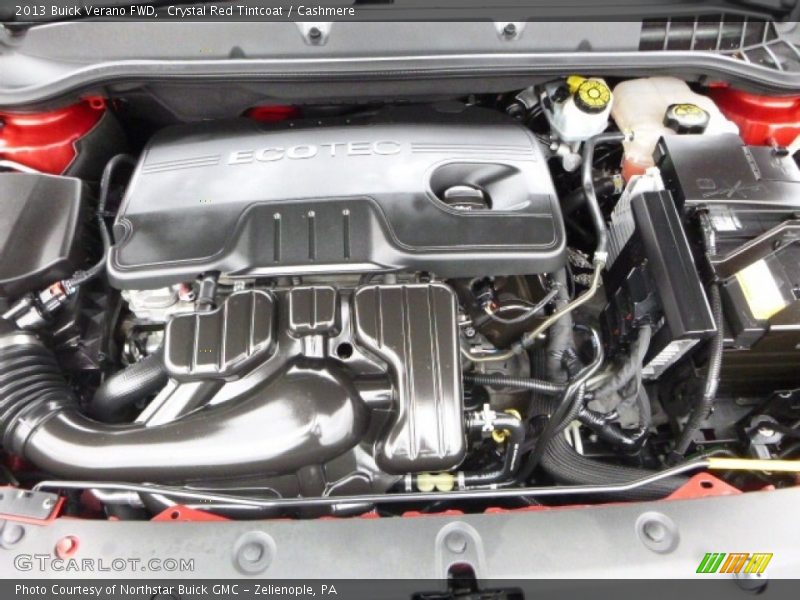 Crystal Red Tintcoat / Cashmere 2013 Buick Verano FWD