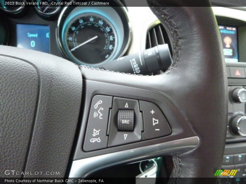 Crystal Red Tintcoat / Cashmere 2013 Buick Verano FWD