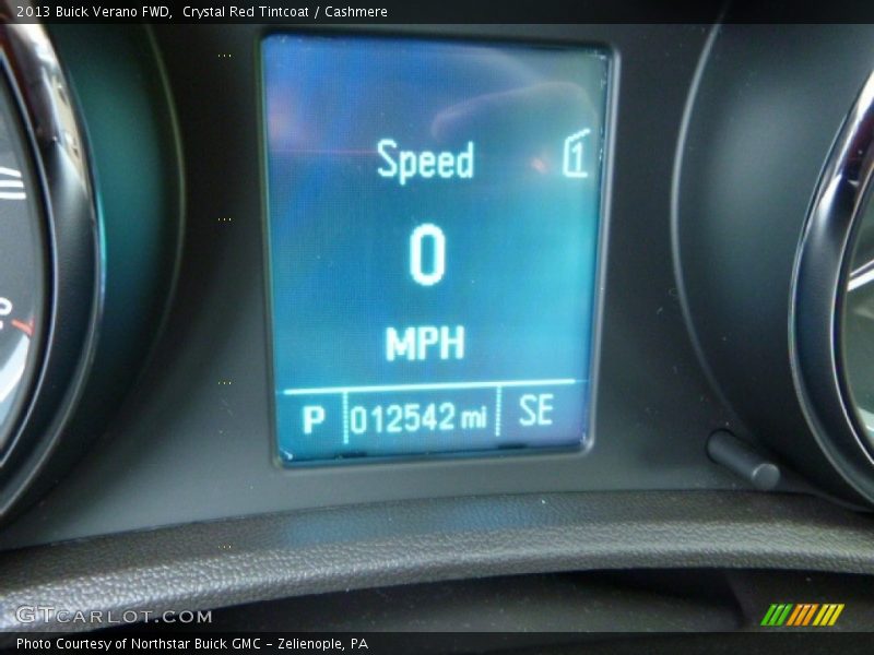 Crystal Red Tintcoat / Cashmere 2013 Buick Verano FWD