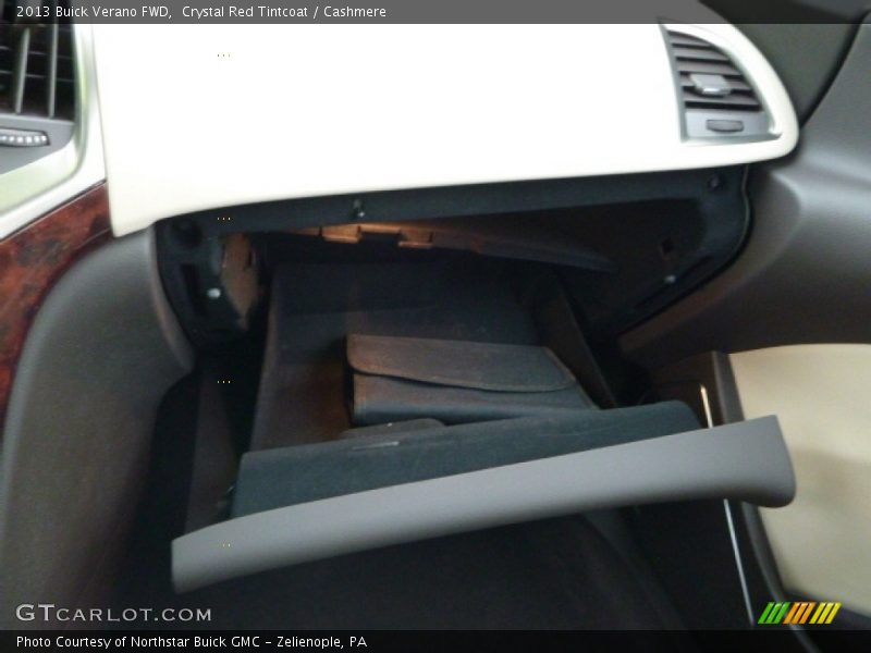 Crystal Red Tintcoat / Cashmere 2013 Buick Verano FWD
