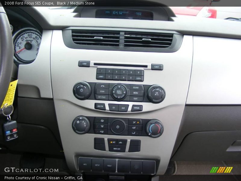 Black / Medium Stone 2008 Ford Focus SES Coupe