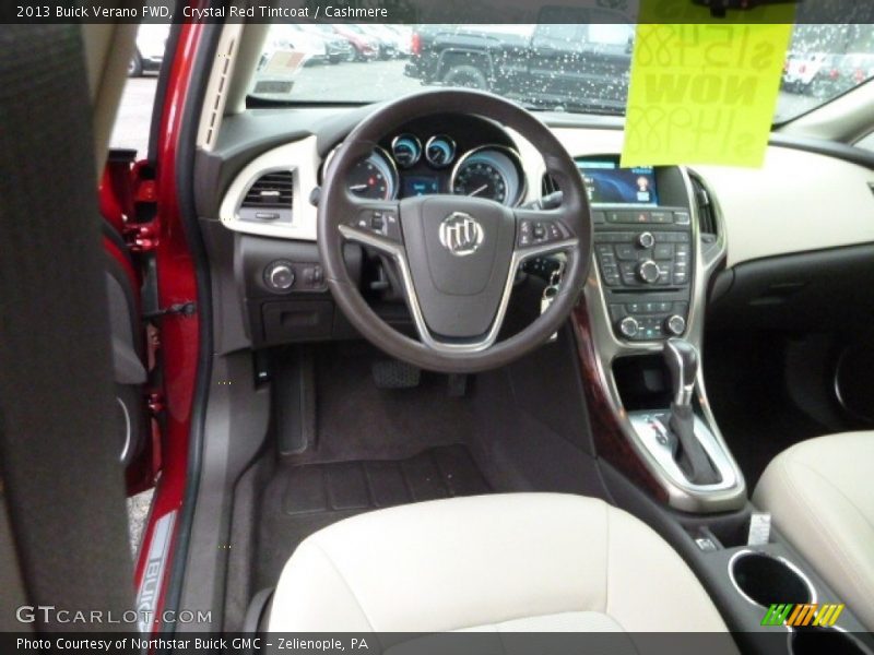 Crystal Red Tintcoat / Cashmere 2013 Buick Verano FWD