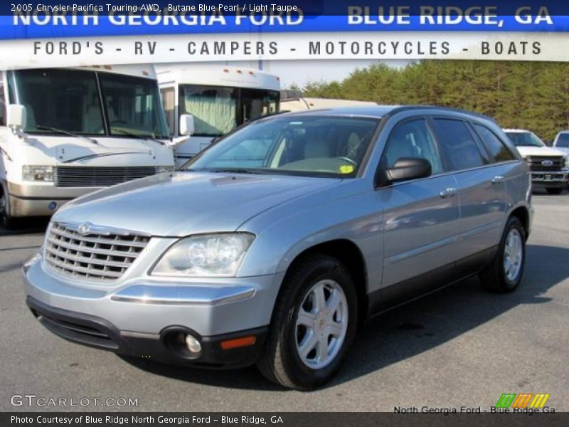 Butane Blue Pearl / Light Taupe 2005 Chrysler Pacifica Touring AWD