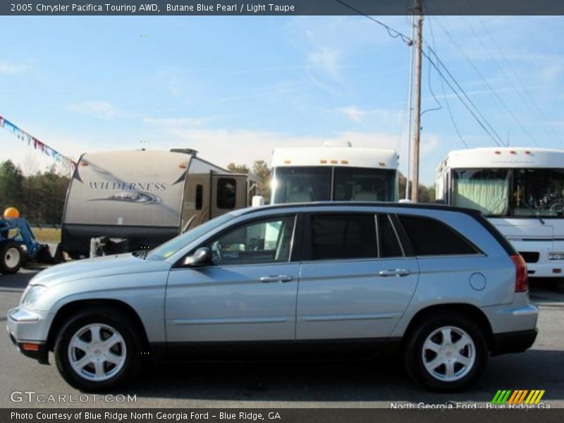 Butane Blue Pearl / Light Taupe 2005 Chrysler Pacifica Touring AWD