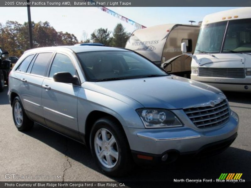 Butane Blue Pearl / Light Taupe 2005 Chrysler Pacifica Touring AWD