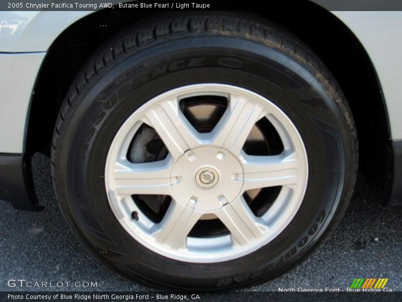 Butane Blue Pearl / Light Taupe 2005 Chrysler Pacifica Touring AWD