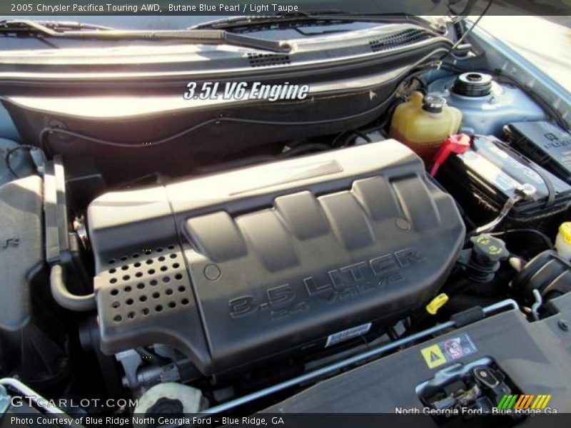 Butane Blue Pearl / Light Taupe 2005 Chrysler Pacifica Touring AWD