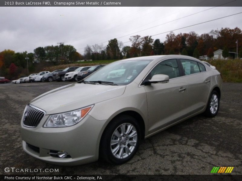 Champagne Silver Metallic / Cashmere 2013 Buick LaCrosse FWD
