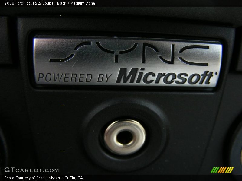 Black / Medium Stone 2008 Ford Focus SES Coupe