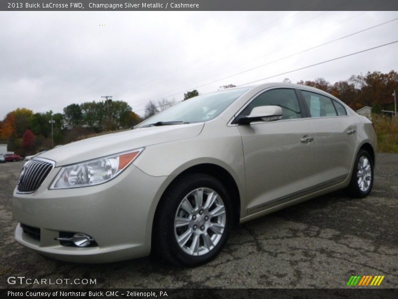 Champagne Silver Metallic / Cashmere 2013 Buick LaCrosse FWD