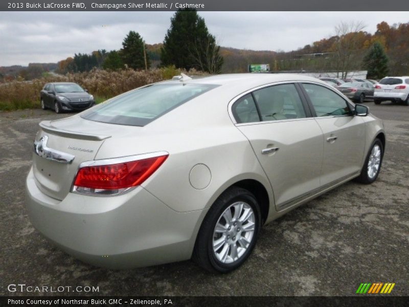 Champagne Silver Metallic / Cashmere 2013 Buick LaCrosse FWD