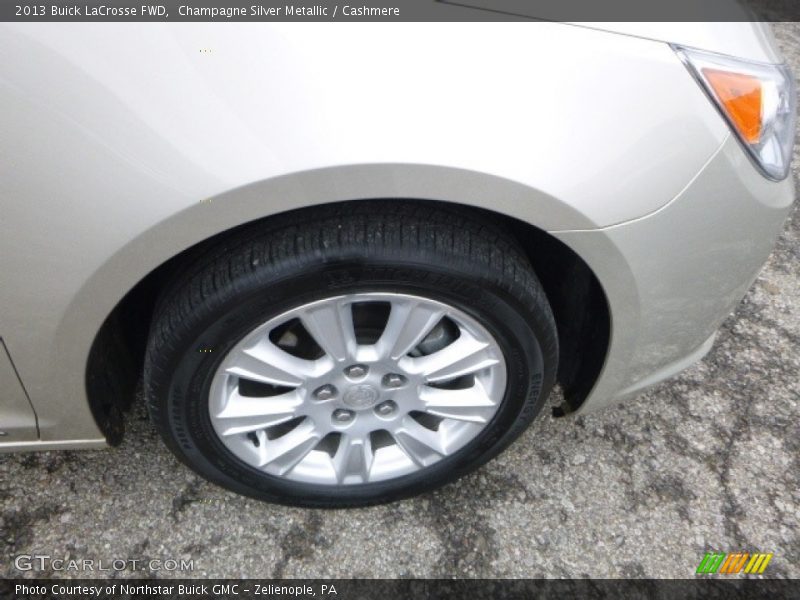 Champagne Silver Metallic / Cashmere 2013 Buick LaCrosse FWD