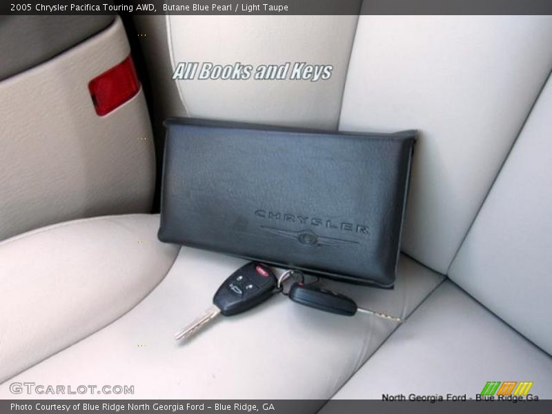 Butane Blue Pearl / Light Taupe 2005 Chrysler Pacifica Touring AWD