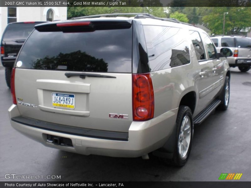 Gold Mist Metallic / Light Tan 2007 GMC Yukon XL 1500 SLT 4x4