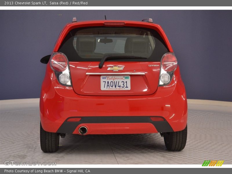 Salsa (Red) / Red/Red 2013 Chevrolet Spark LT