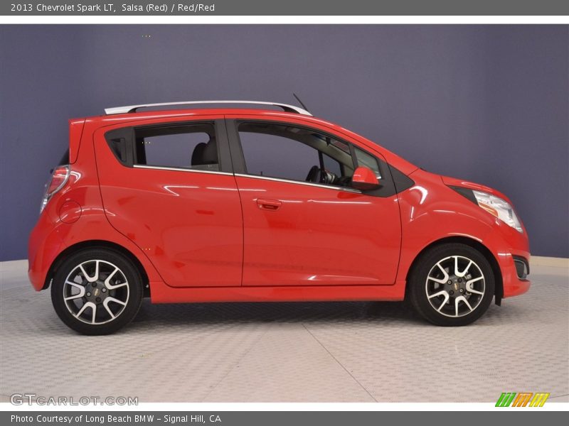 Salsa (Red) / Red/Red 2013 Chevrolet Spark LT