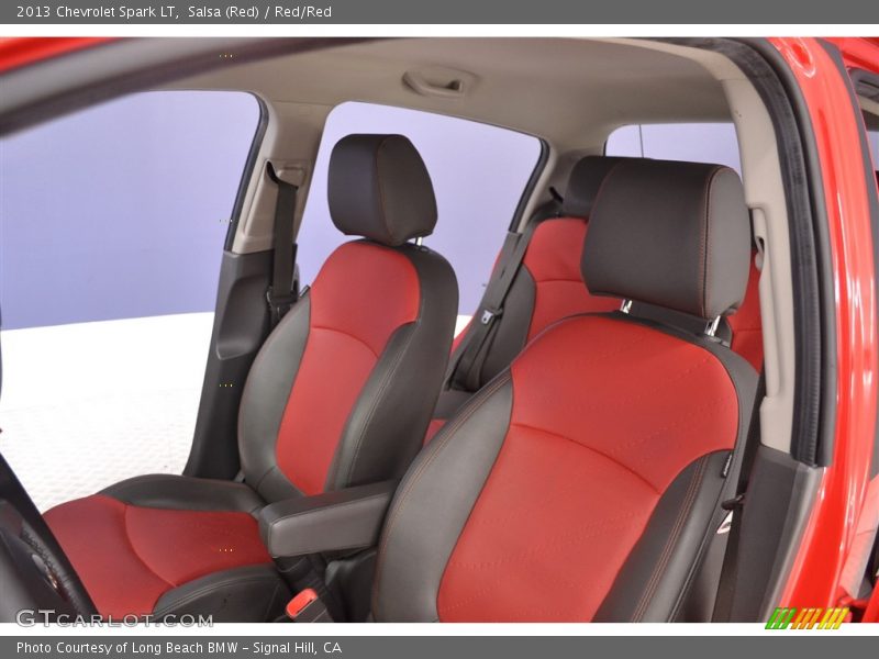 Salsa (Red) / Red/Red 2013 Chevrolet Spark LT