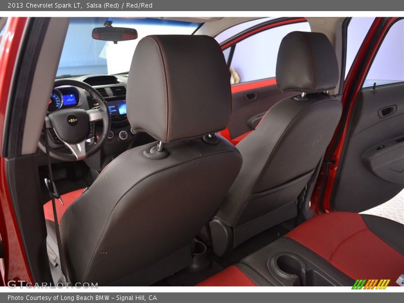 Salsa (Red) / Red/Red 2013 Chevrolet Spark LT