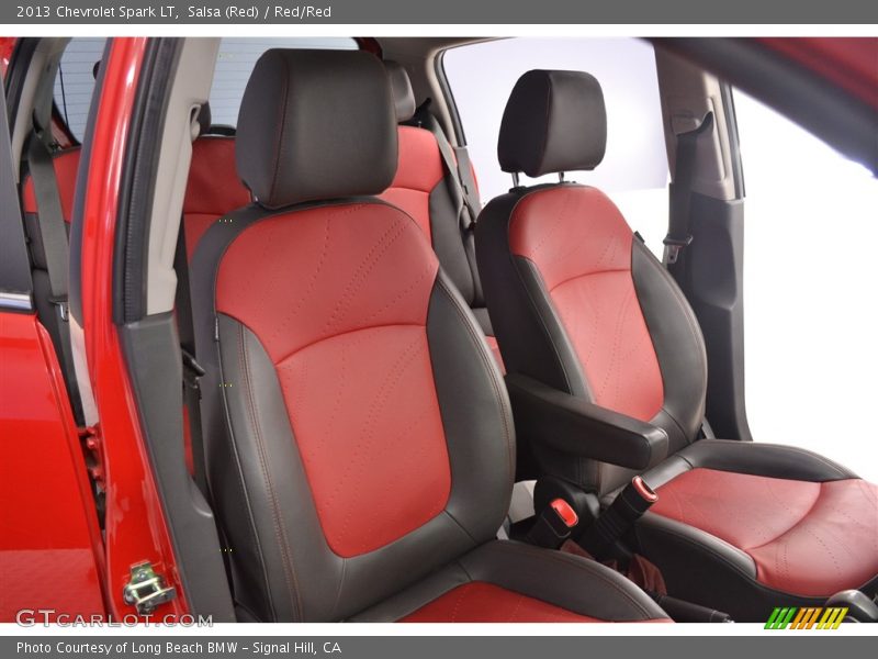 Salsa (Red) / Red/Red 2013 Chevrolet Spark LT