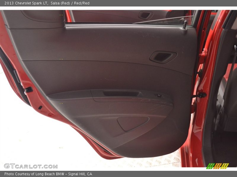 Salsa (Red) / Red/Red 2013 Chevrolet Spark LT