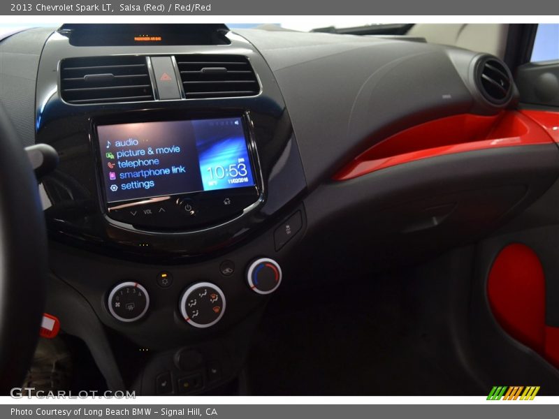 Salsa (Red) / Red/Red 2013 Chevrolet Spark LT