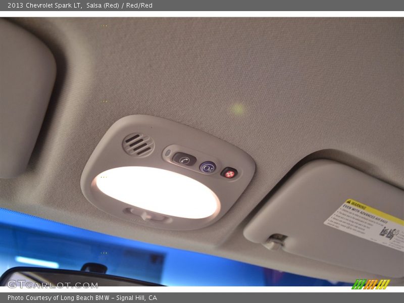 Salsa (Red) / Red/Red 2013 Chevrolet Spark LT