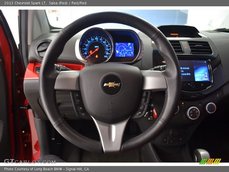 Salsa (Red) / Red/Red 2013 Chevrolet Spark LT