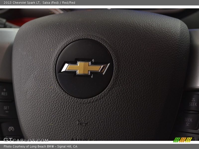 Salsa (Red) / Red/Red 2013 Chevrolet Spark LT