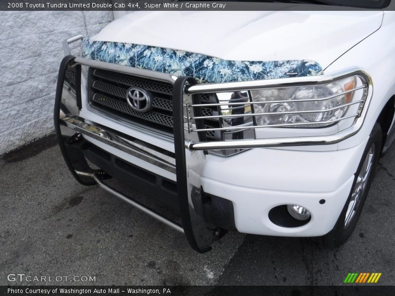 Super White / Graphite Gray 2008 Toyota Tundra Limited Double Cab 4x4