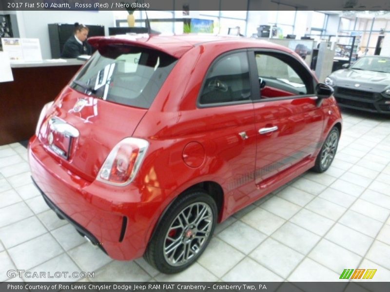  2017 500 Abarth Rosso (Red)